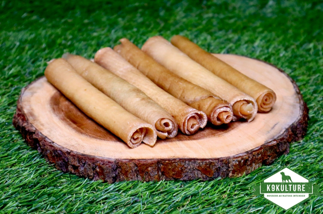 Dehydrated Pork Skin Rolls