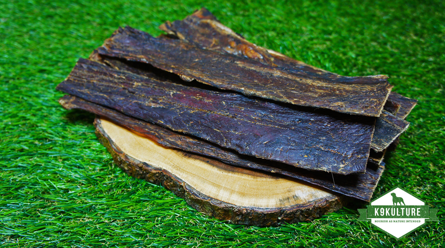 Beef Jerky Steak Strips - K9 Kulture